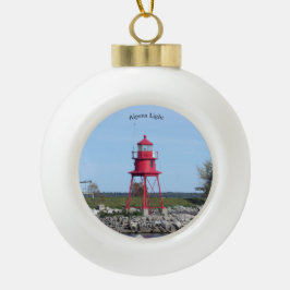 Alpena Lichte versiering Keramische Bal Ornament