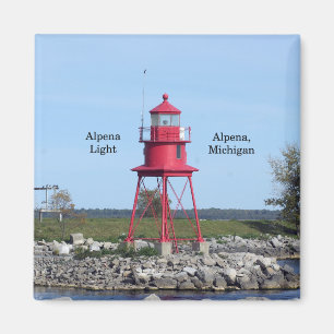 Alpena Light magnet