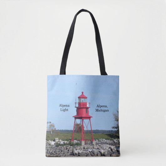 Alpena Light over de canvas tas (Voorkant)