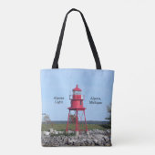 Alpena Light over de canvas tas (Achterkant)