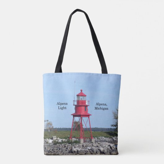 Alpena Light over de canvas tas (Achterkant)