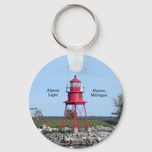 Alpena Light-sleutelketen Sleutelhanger (Voorkant)