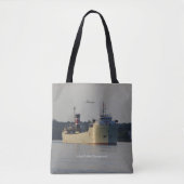 Alpena over de canvas tas (Voorkant)