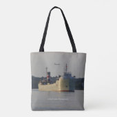 Alpena over de canvas tas (Achterkant)