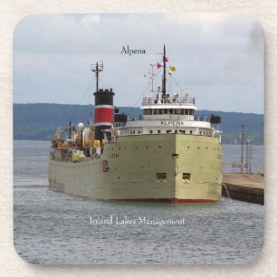 Alpena Soo set van 6 harde plastic onderzetters