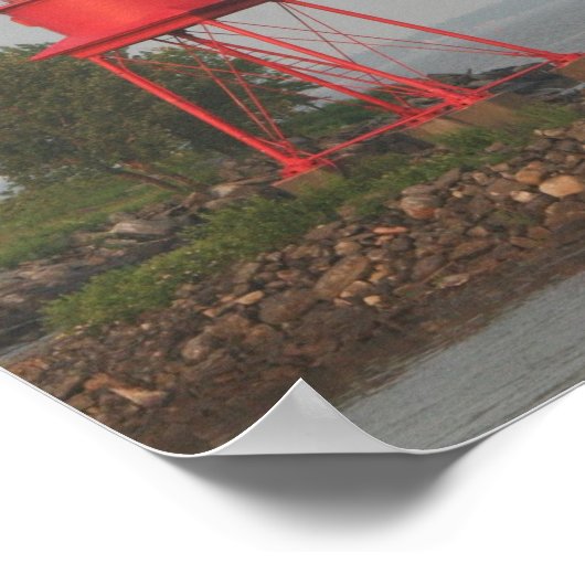 Alpena vuurtoren poster (Hoek)