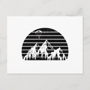 Alpenbergen   Cadeau van de vliegende zweefvlieger Briefkaart