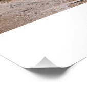 Alpenbergmeer Gosauseen meer Oostenrijk Perfect Poster (Hoek)