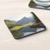 Alpenbergmeer in Zwitserland Bier Onderzetter (Linkerzijde)