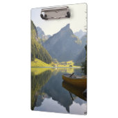 Alpenbergmeer in Zwitserland Foto Klembord (Links)