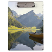 Alpenbergmeer in Zwitserland Foto Klembord (Voorkant)