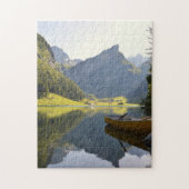 Alpenbergmeer in Zwitserland Legpuzzel (Verticaal)