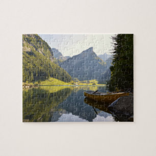 Alpenbergmeer in Zwitserland Legpuzzel
