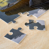 Alpenbergmeer in Zwitserland Legpuzzel (Zijkant)