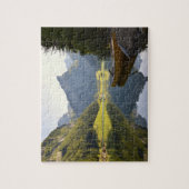 Alpenbergmeer in Zwitserland Legpuzzel (Verticaal)