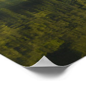 Alpenbergmeer in Zwitserland Poster (Hoek)