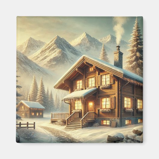 alpenbezwering magneet (Voorkant)