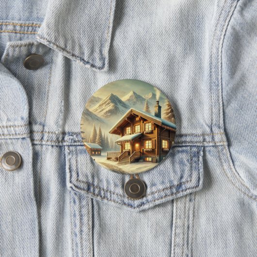 alpenbezwering ronde button 7,6 cm (In situ)