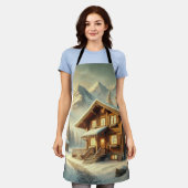 alpenbezwering schort (Gedragen)