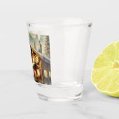 alpenbezwering shot glas (Rechts)
