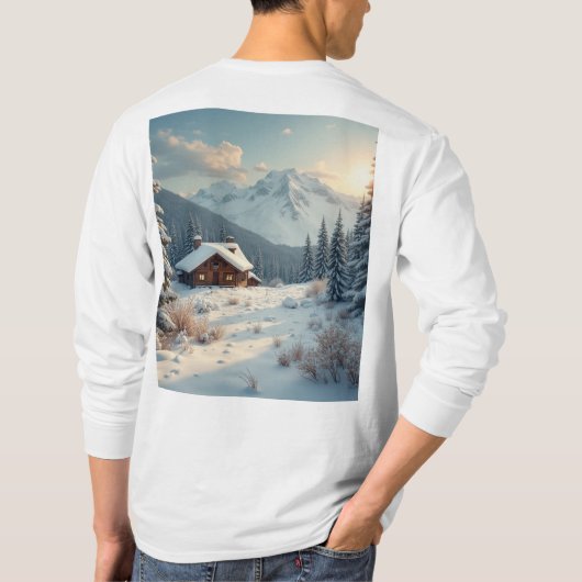 alpenbezwering t-shirt (Achterkant)