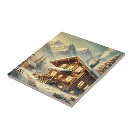 alpenbezwering tegeltje (Zijkant)