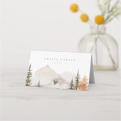 alpenbos plaatskaartje (Voorkant)