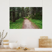 Alpenbos Poster (Keuken)