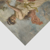 Alpenflora van Hans Zatzka Tissuepapier (Detail)