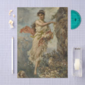 Alpenflora van Hans Zatzka Tissuepapier (Craft)
