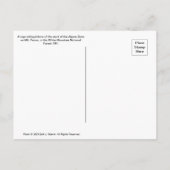 Alpengebied - White Mountains National Forest Briefkaart (Achterkant)