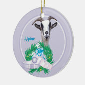 Alpengeit Wreath Holiday Ornament (Links)