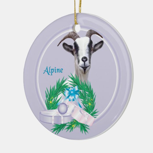 Alpengeit Wreath Holiday Ornament (Links)
