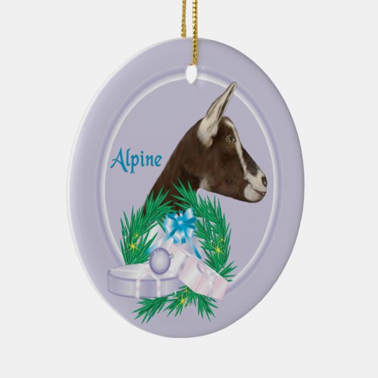 Alpengeit Wreath Holiday Ornament (Rechts)