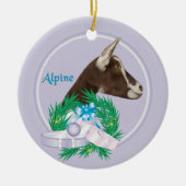 Alpengeit Wreath Holiday Ornament (Voorkant)