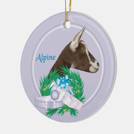 Alpengeit Wreath Holiday Ornament (Links)