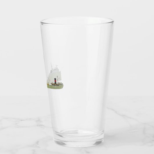 Alpenglas Glas (Links)