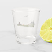 Alpenglas Shot Glas (Achterkant)