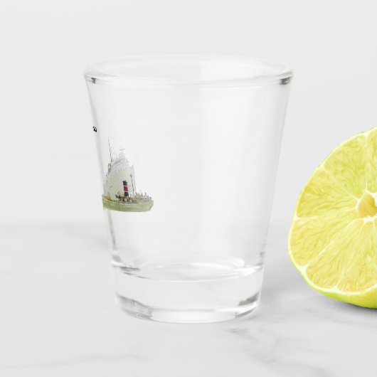 Alpenglas Shot Glas (Rechts)