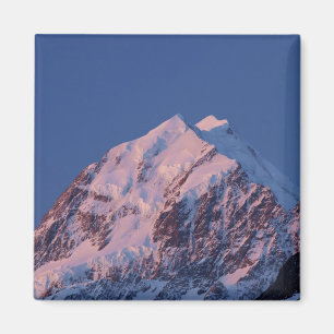 Alpengloed op Aoraki Mount Cook, Mackenzie 2 Magneet
