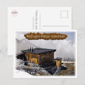 Alpenhut Passo Santner - Dolomiti - Briefkaart (Voorkant / Achterkant)