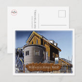 Alpenhut Sass Bece - Dolomiti Briefkaart (Voorkant / Achterkant)
