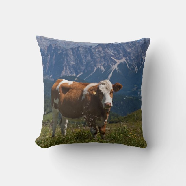 Alpenkoe Kussen (Voorkant)