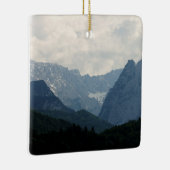 Alpenlandschap Natuur Foto Keramisch Ornament (Rechts)