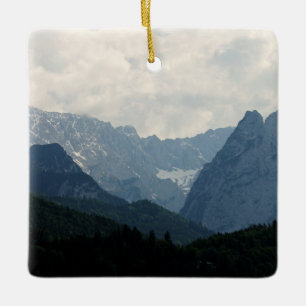 Alpenlandschap Natuur Foto Keramisch Ornament