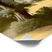 Alpenlandschap Perfect Poster (Hoek)