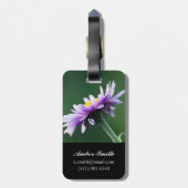 Alpenmargriet Bagagelabel (Achterkant verticaal)
