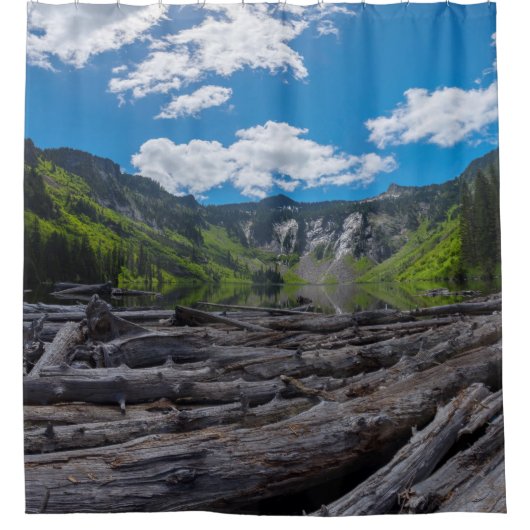 Alpenmeer Douchegordijn (Voorkant)