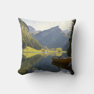 Alpenmeer in Zwitserland Kussen
