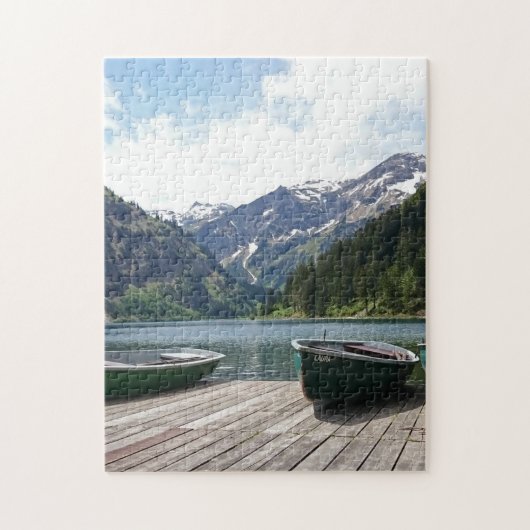 Alpenmeer Legpuzzel (Verticaal)